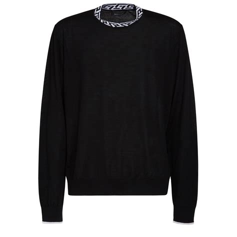 Versace Men's BLACK Maglia Scollo V